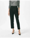 Brooks Brothers Easy Fit, Elastic Back Fine Twill Stretch Crepe Pants In Black