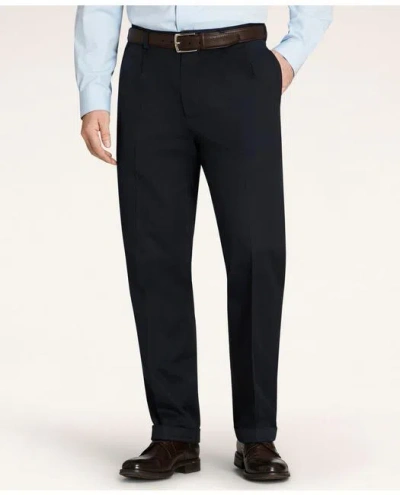 Brooks Brothers Elliot Fit Stretch Advantage Chino Pants In Navy