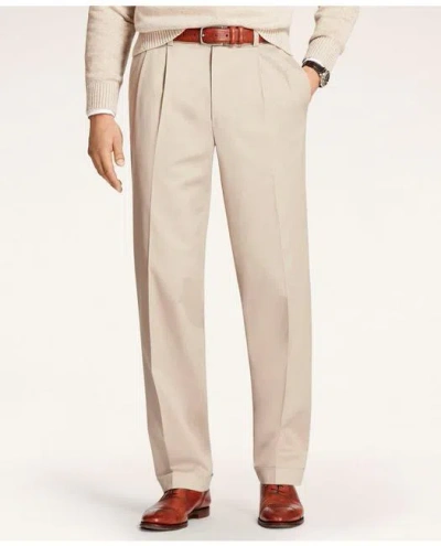Brooks Brothers Elliot Fit Stretch Cotton Advantage Chino Pants In Khaki