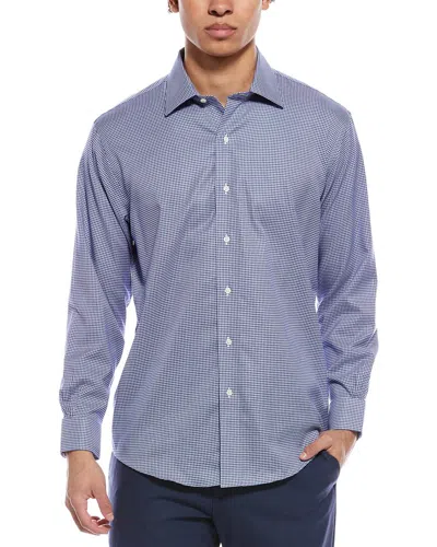 Brooks Brothers Expedition Performance Shirt In Blue