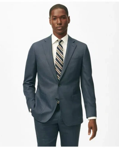 Brooks Brothers Explorer Collection Classic Fit Wool Nailhead Suit Jacket In Blue
