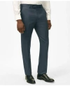 Brooks Brothers Explorer Collection Classic Fit Wool Nailhead Suit Pants In Blue