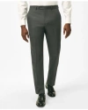 Brooks Brothers Explorer Collection Classic Fit Wool Nailhead Suit Pants In Grey