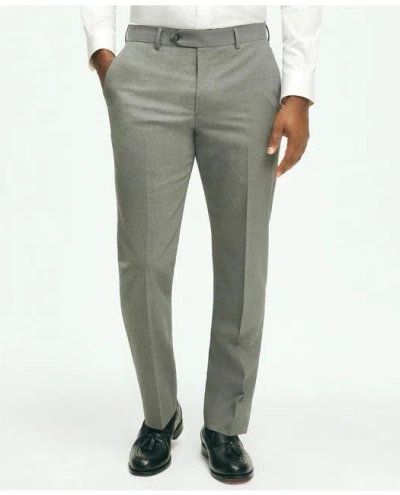 Brooks Brothers Explorer Collection Classic Fit Wool Pinstripe Suit Pants In Grey