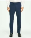 Brooks Brothers Explorer Collection Classic Fit Wool Pinstripe Suit Pants In Navy