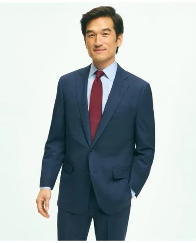 Brooks Brothers Explorer Collection Classic Fit Wool Suit Jacket In Navy