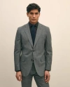 Brooks Brothers Explorer Collection Slim Fit Wool Check Suit Jacket In Gray