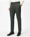 Brooks Brothers Explorer Collection Slim Fit Wool Nailhead Suit Pants In Grey