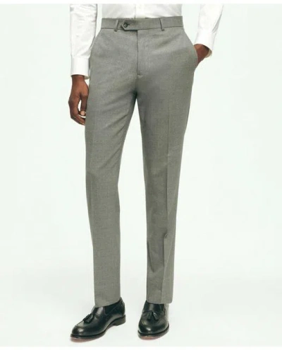 Brooks Brothers Explorer Collection Slim Fit Wool Suit Pants In Grey