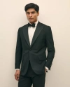 Brooks Brothers Explorer Collection Classic Fit Wool Tuxedo Jacket In Black