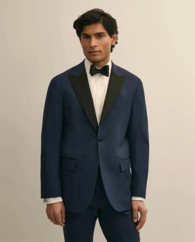 Brooks Brothers Explorer Collection Slim Fit Wool Tuxedo Jacket In Blue