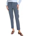 Brooks Brothers Explorer Slim Crop Wool-blend Pant