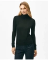 Brooks Brothers Merino Wool Turtleneck Sweater In Black