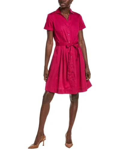 Brooks Brothers Eyelet Shirtdress In Blue