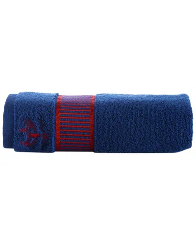 Brooks Brothers Fancy Border Hand Towelnavy In Navy