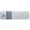 Brooks Brothers Fancy Border Turkish Cotton Bath Sheet In Gray