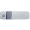 Brooks Brothers Fancy Border Hand Towels In Silver