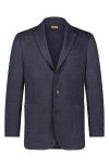 Brooks Brothers Fancy Regent Fit Wool Blend Sport Coat In Navy Hb