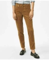 Brooks Brothers Five-pocket Corduroy Pants In Camel
