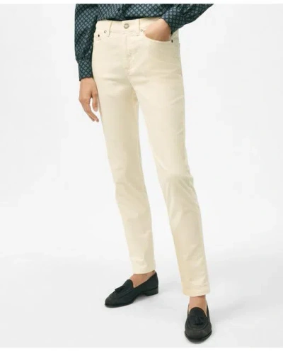 Brooks Brothers Five-pocket Corduroy Pants In White