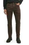 Brooks Brothers Five-pocket Straight Leg Pants In Brown