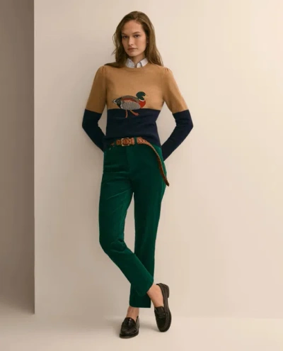 Brooks Brothers Five-pocket Corduroy Pants In Green