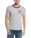 BROOKS BROTHERS BROOKS BROTHERS FLAG GRAPHIC T-SHIRT
