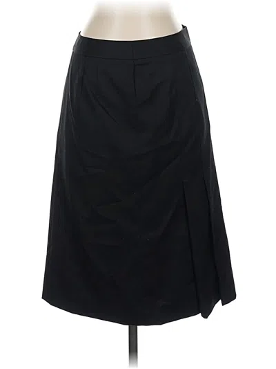 Pre-owned Brooks Brothers Formal Skirt In Black