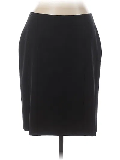 Pre-owned Brooks Brothers Formal Skirt In Black