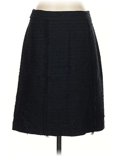 Pre-owned Brooks Brothers Formal Skirt In Black