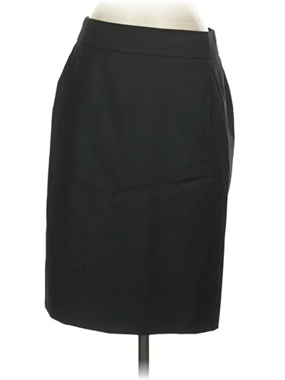 Pre-owned Brooks Brothers Formal Skirt In Black