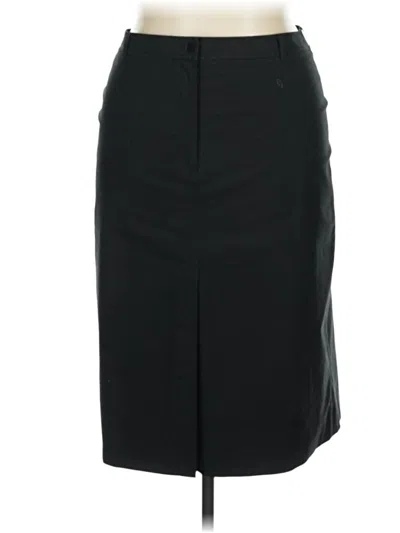 Pre-owned Brooks Brothers Formal Skirt In Black