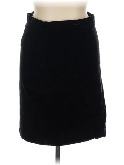 Pre-owned Brooks Brothers Formal Skirt In Black