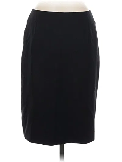 Pre-owned Brooks Brothers Formal Skirt In Black