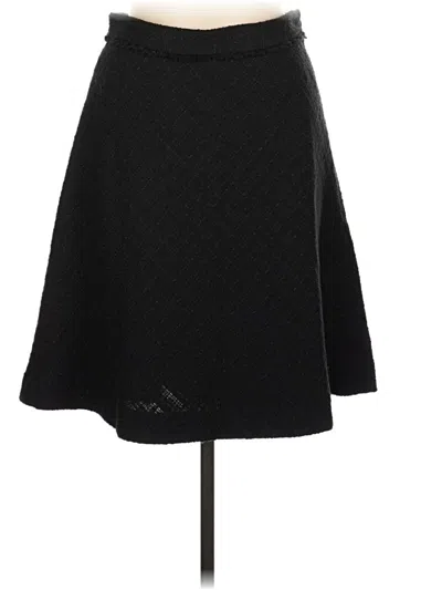 Pre-owned Brooks Brothers Formal Skirt In Black