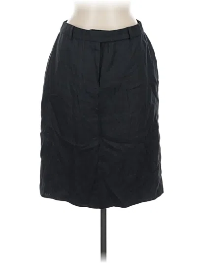 Pre-owned Brooks Brothers Formal Skirt In Black