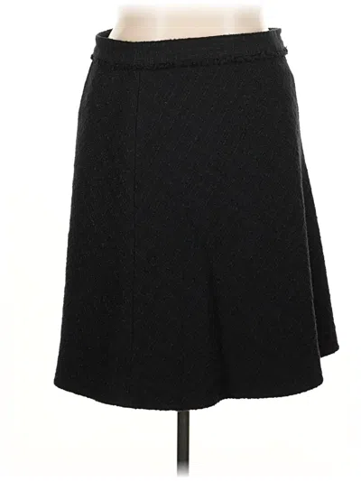 Pre-owned Brooks Brothers Formal Skirt In Black