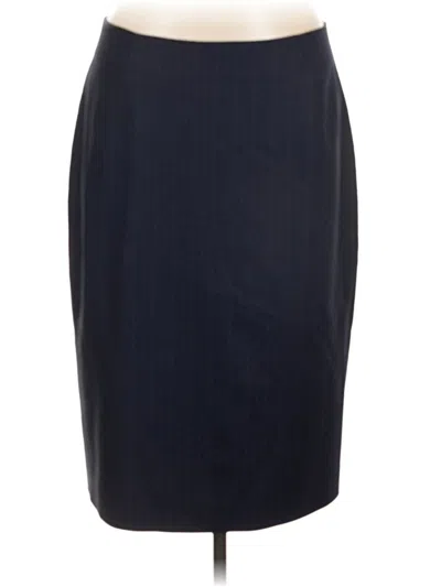 Pre-owned Brooks Brothers Formal Skirt In Black