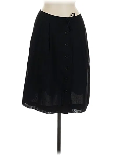 Pre-owned Brooks Brothers Formal Skirt In Black