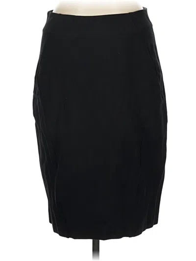 Pre-owned Brooks Brothers Formal Skirt In Black