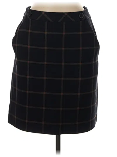 Pre-owned Brooks Brothers Formal Skirt In Black