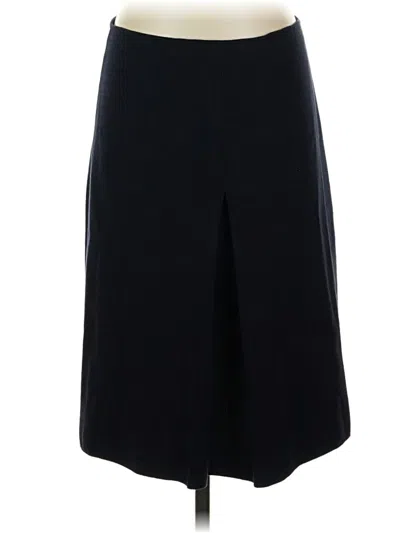 Pre-owned Brooks Brothers Formal Skirt In Black