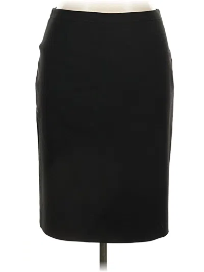 Pre-owned Brooks Brothers Formal Skirt In Black
