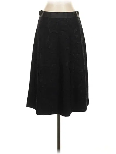 Pre-owned Brooks Brothers Formal Skirt In Black
