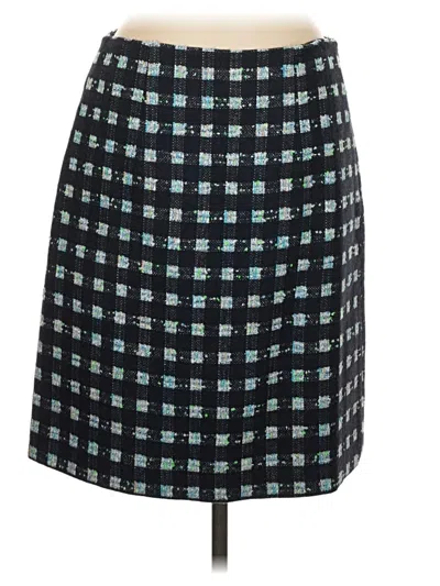 Pre-owned Brooks Brothers Formal Skirt In Blue