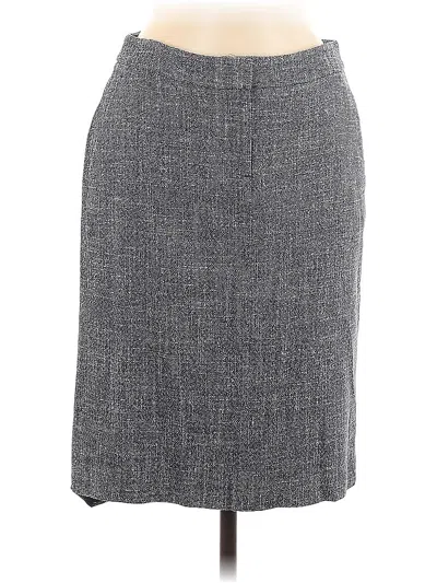 Pre-owned Brooks Brothers Formal Skirt In Blue