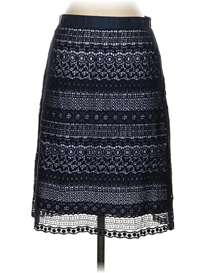 Pre-owned Brooks Brothers Formal Skirt In Blue