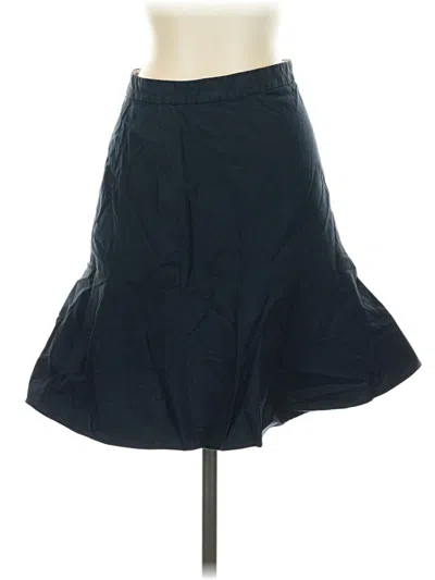 Pre-owned Brooks Brothers Formal Skirt In Blue