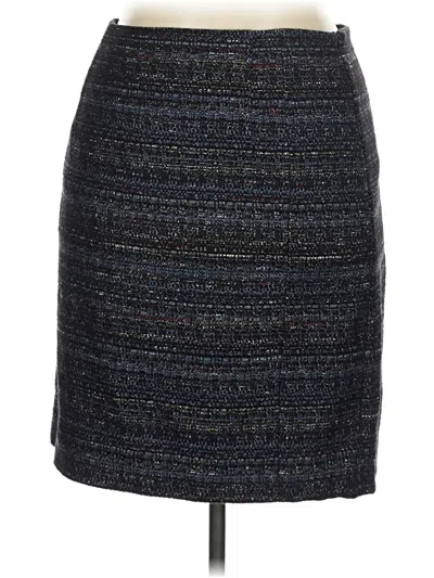 Pre-owned Brooks Brothers Formal Skirt In Gray