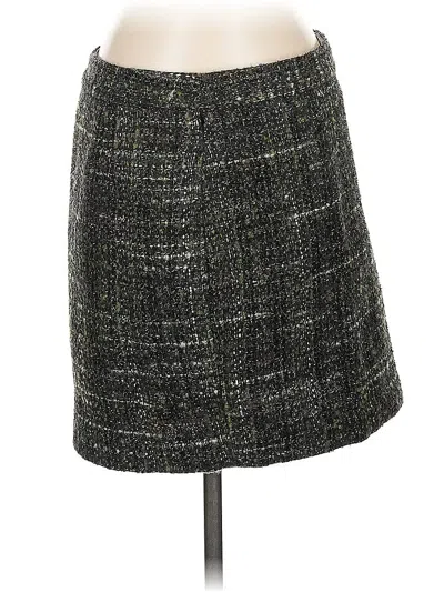 Pre-owned Brooks Brothers Formal Skirt In Green